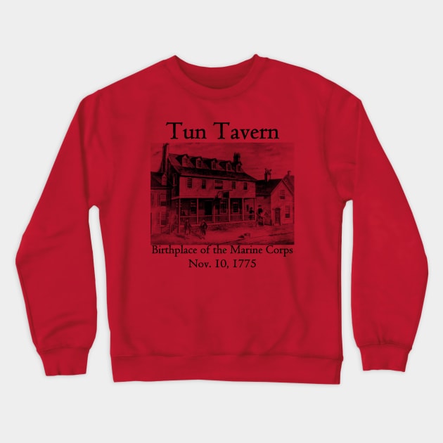 Tun Tavern Crewneck Sweatshirt by American Revolution Podcast